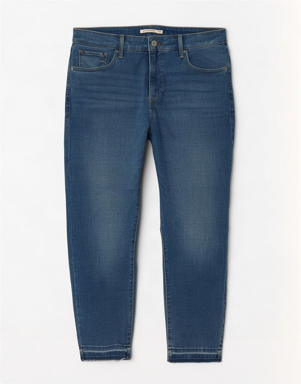 Damskie jeansy skinny Levi's 311 z wysokim stanem US 18 2XL W36 L28 Niebieskie