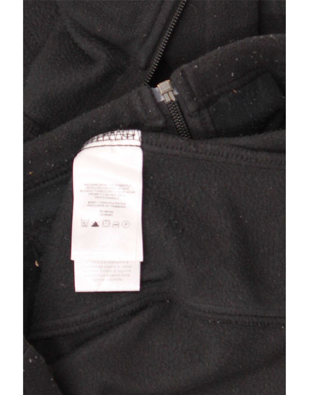 Damska kurtka polarowa oversize Columbia UK 10, mała, czarna, poliester
