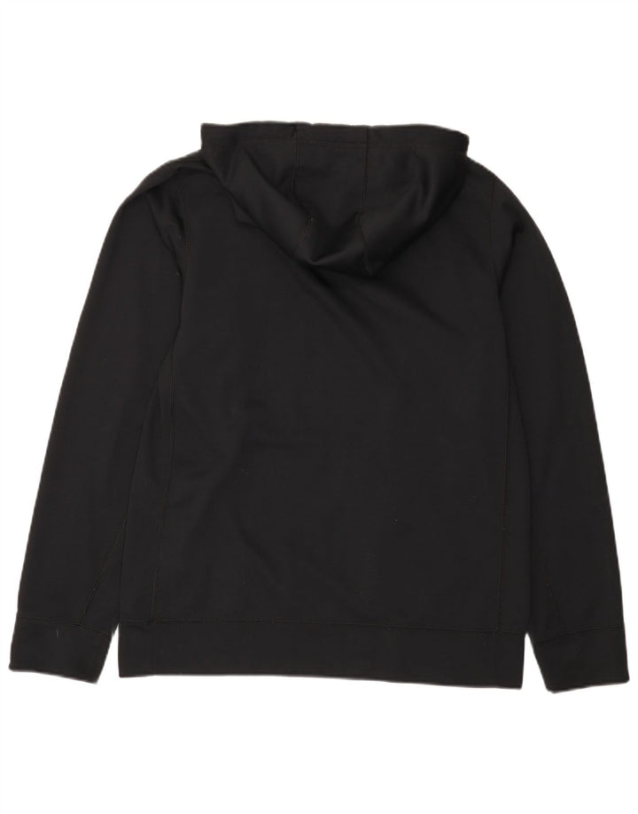 Męski sweter z kapturem NIKE Therma-Fit, mały, czarny, poliestrowy