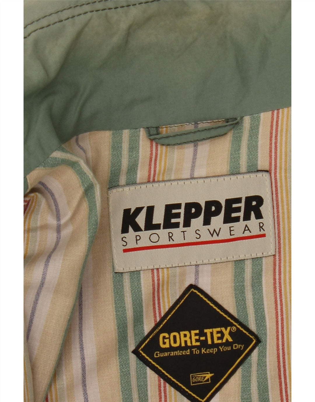 Męska kurtka użytkowa Gore-Tex Klepper UK 40, duża, zielona