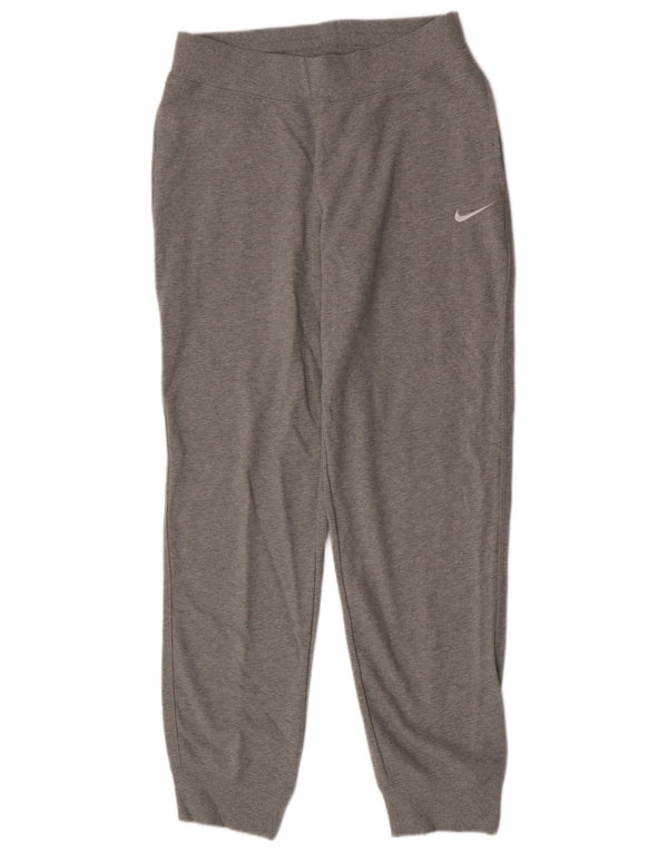 Męskie spodnie dresowe Nike, średnioszare, bawełniane