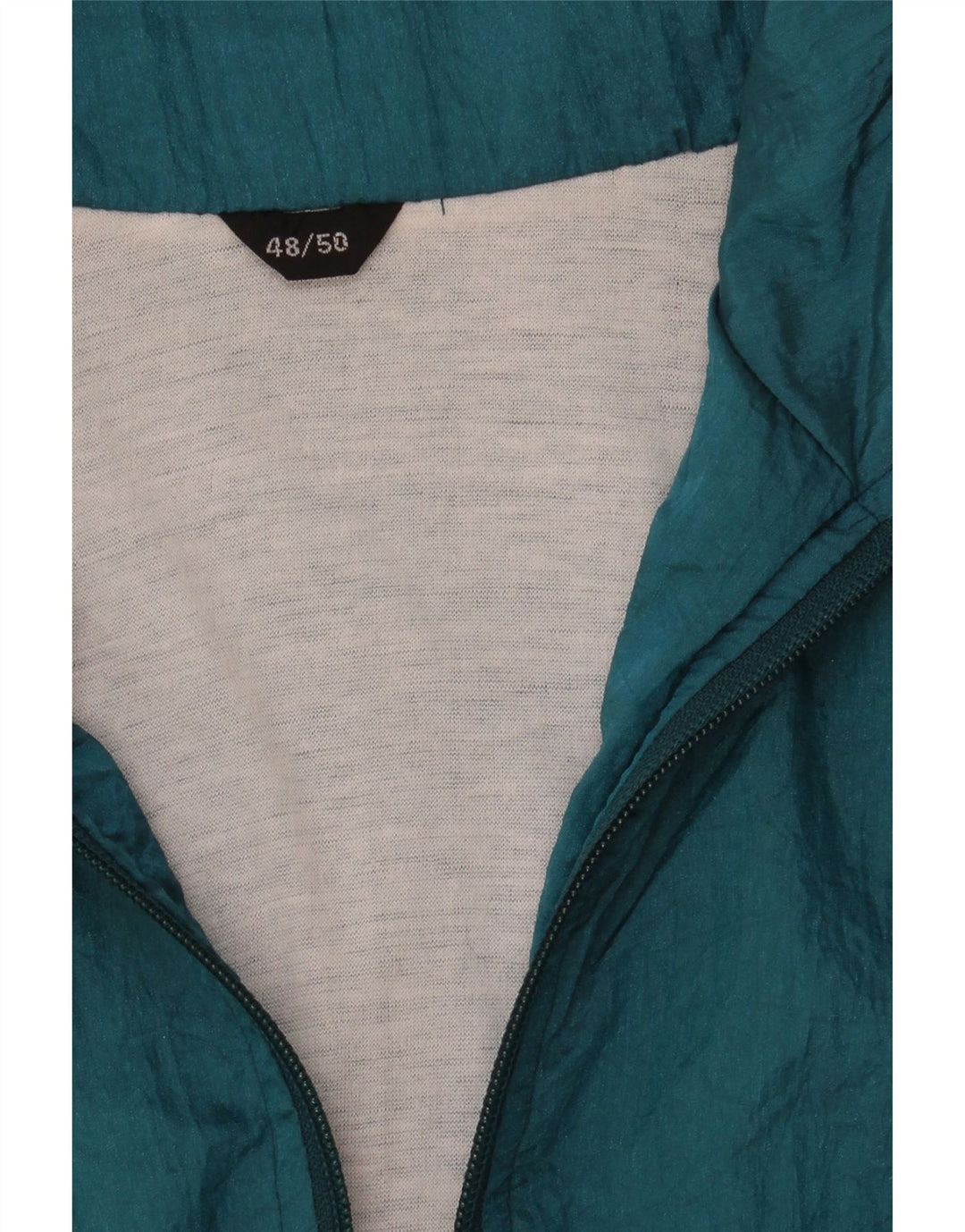 Vintage męski luźny krój, pełny dres IT 48/50, średni niebieski, blok kolorów