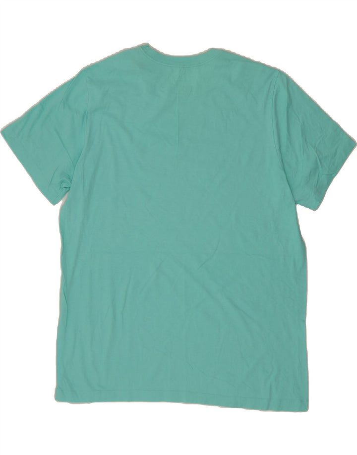 NIKE Mens Graphic T-Shirt Top XL Blue Cotton Vintage Nike and Second-Hand Nike from Messina Hembry 