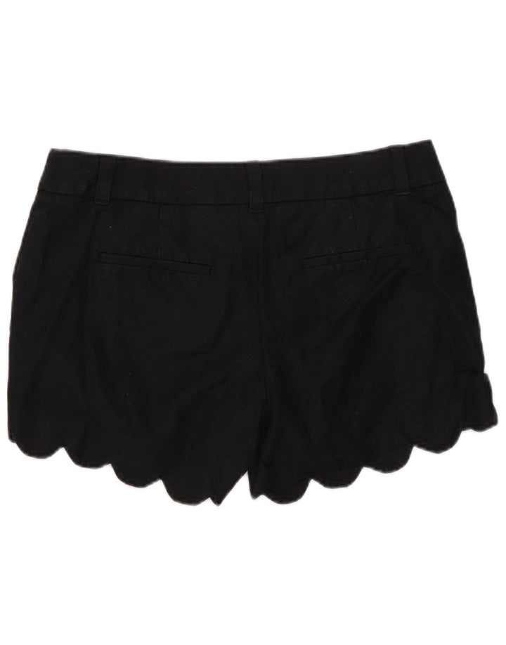 Damskie spodenki Chino J. Crew US 2 XS W30, czarne lniane