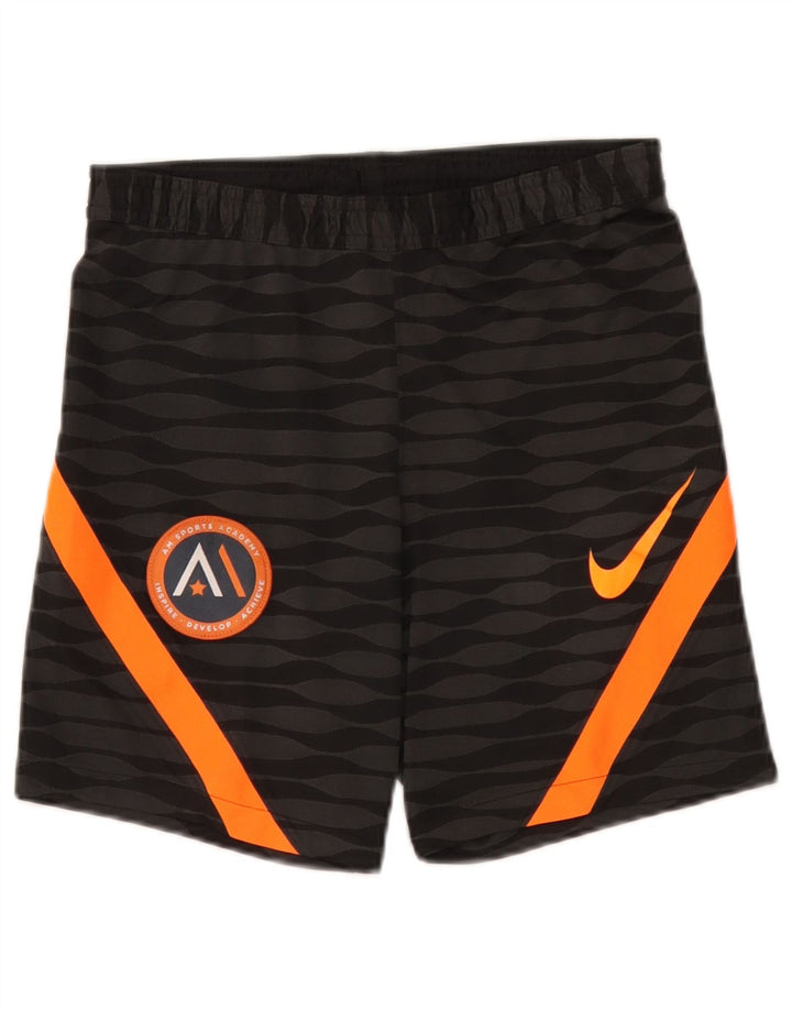 Męskie spodenki sportowe Nike Dri Fit Slim, mały, czarny poliester z blokami kolorów