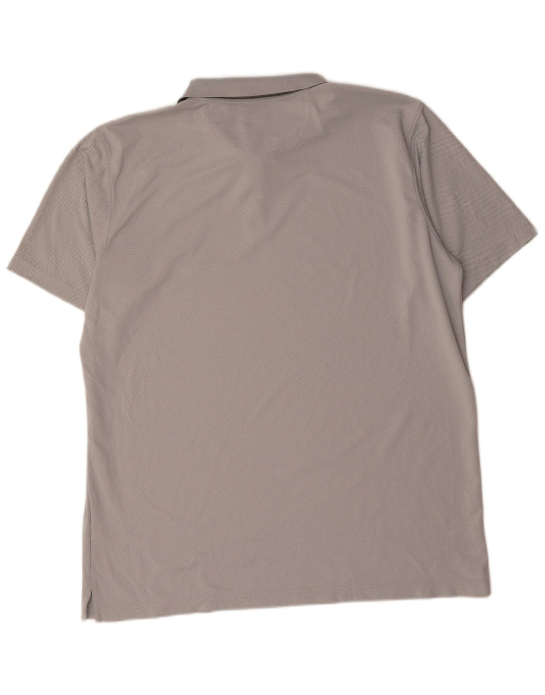 COLUMBIA Mens Big & Tall Polo Shirt XL Grey Polyester