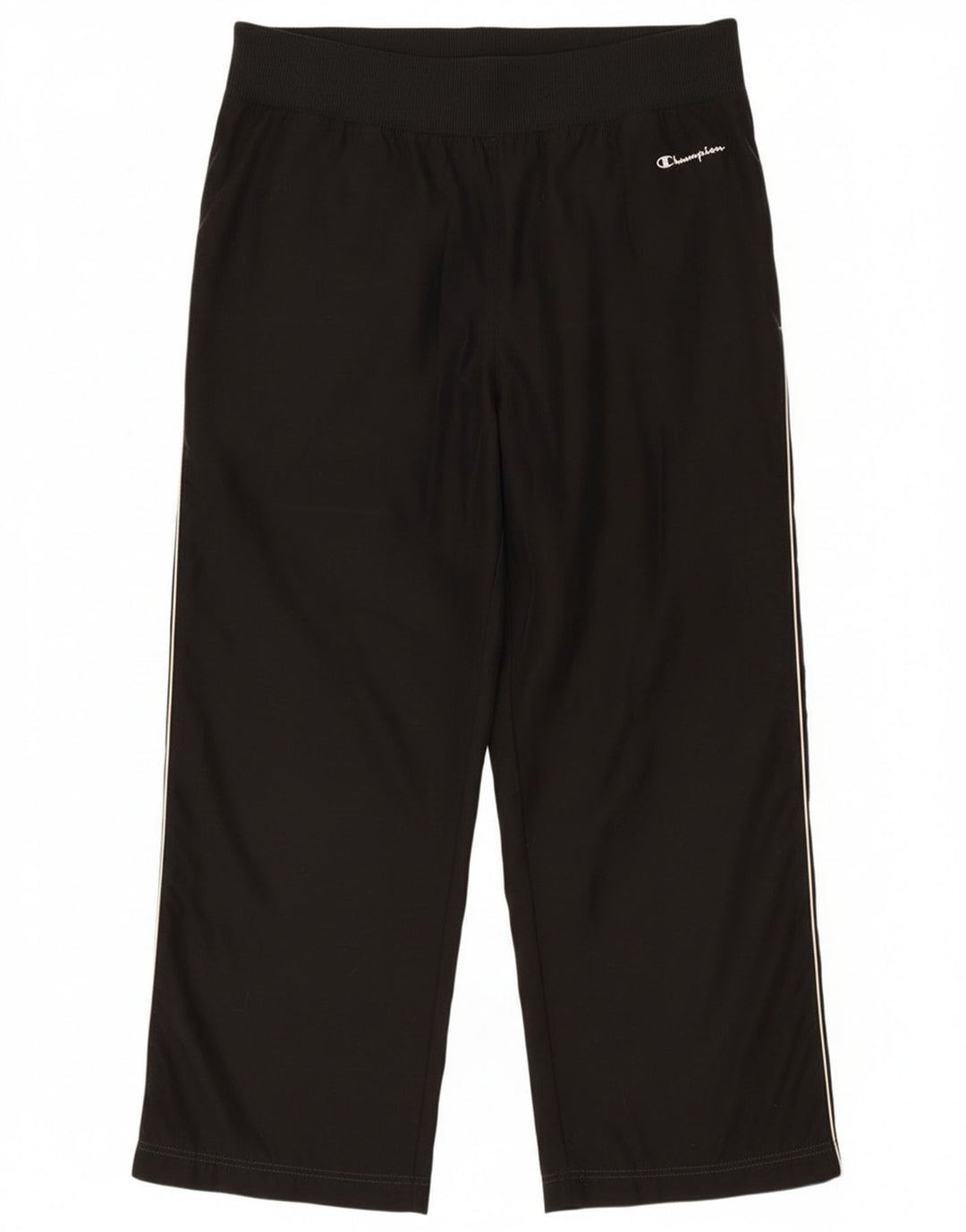 Damskie spodnie dresowe Champion UK 14, duże, czarne, poliestrowe