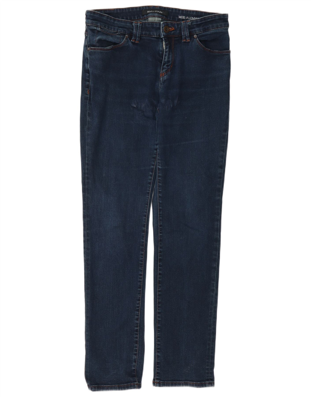 Damskie jeansy slim Marc O'Polo W30 L30 Niebieskie bawełniane