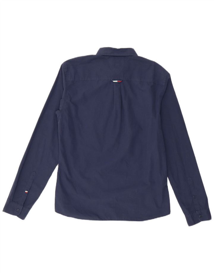 Męska koszula o regularnym kroju Tommy Hilfiger w kolorze granatowym
