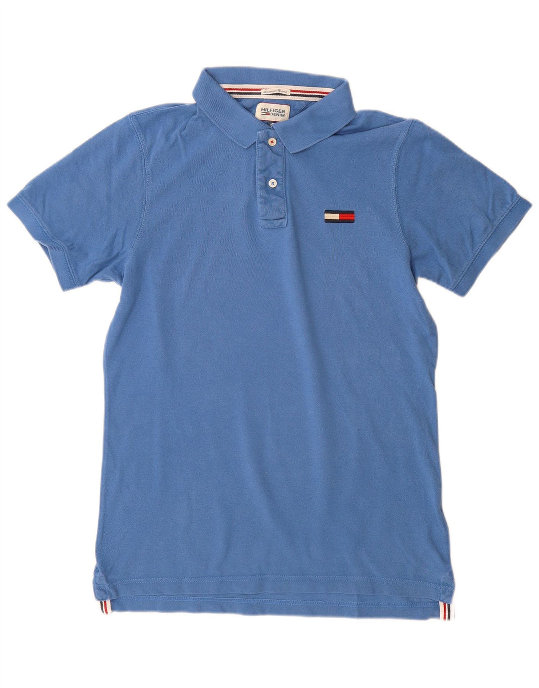 Męska koszulka polo Tommy Hilfiger, duża, niebieska, bawełniana