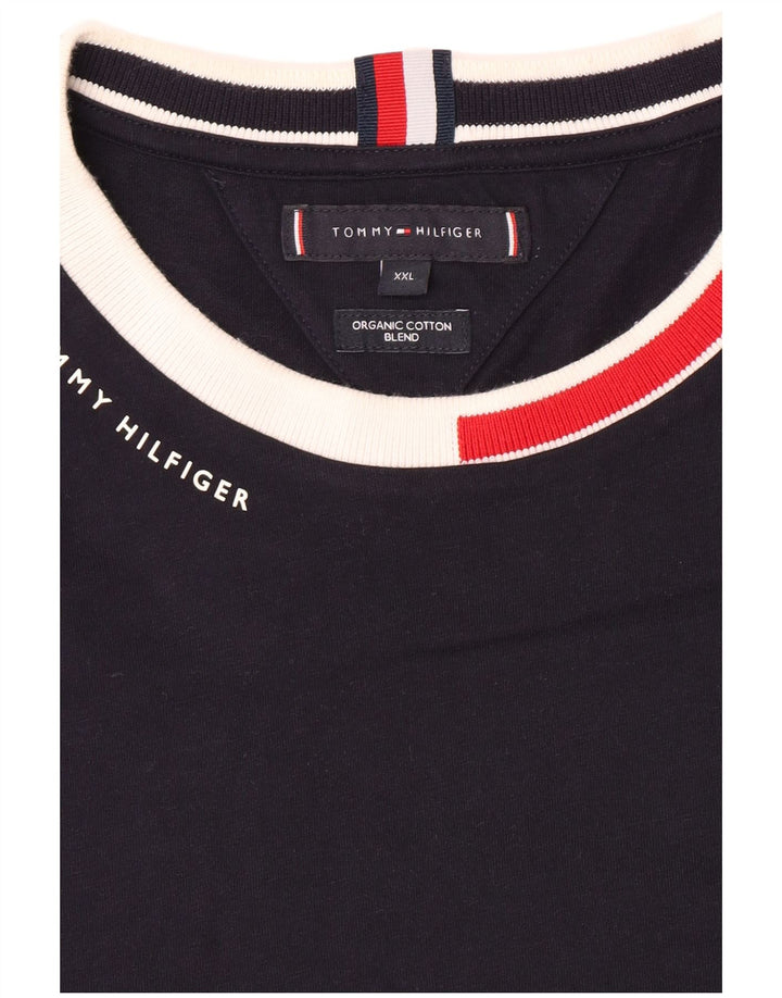 T-shirt męski Tommy Hilfiger Top 2XL granatowy