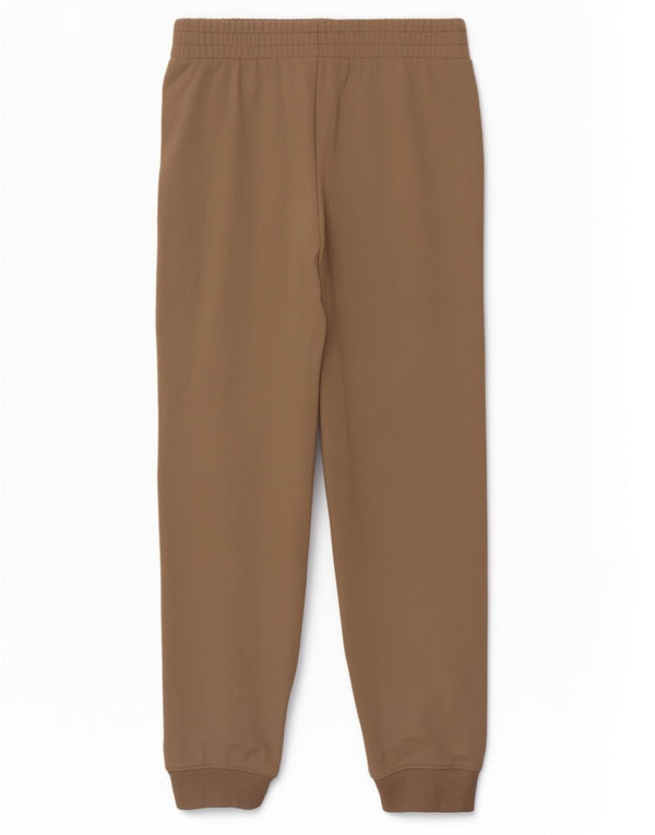 Nike Girls Tracksuit Trousers Joggers 12-13 Years Large Beige Polyester