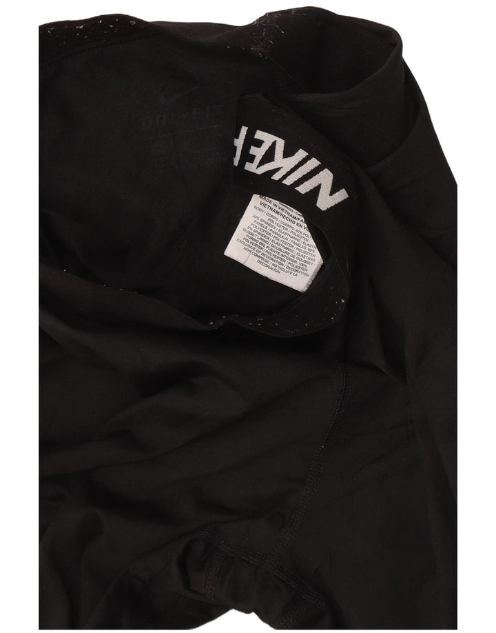 Damskie spodnie dresowe Nike Graphic UK 12, średni czarny poliester