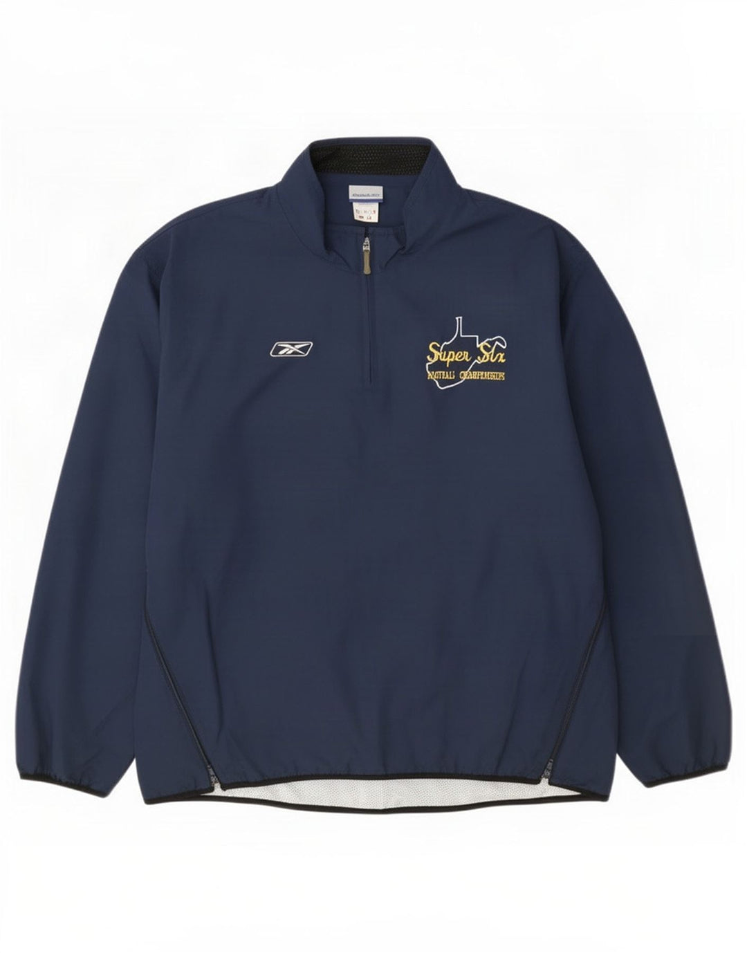 Męska kurtka przeciwdeszczowa Reebok UK 42 XL, granatowa, poliester