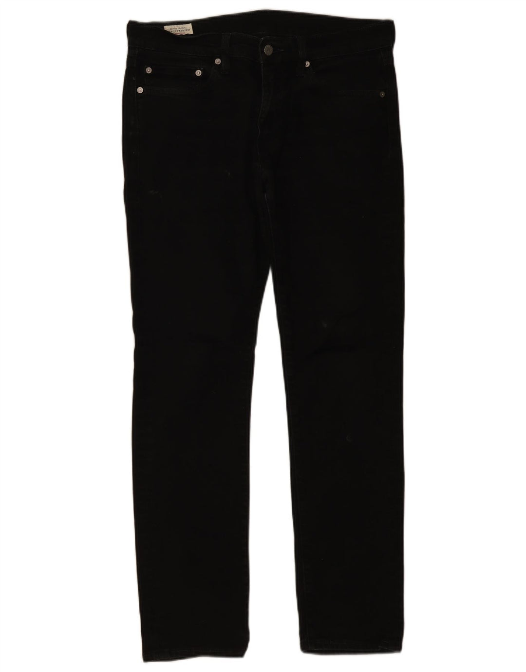 Męskie jeansy Levi's 511 Slim W32 L32 Czarna bawełna