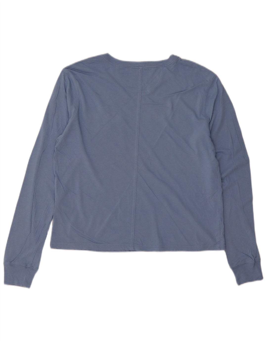 Damski top oversize Carhartt z długim rękawem, USA 0/2 XS, niebieska bawełna