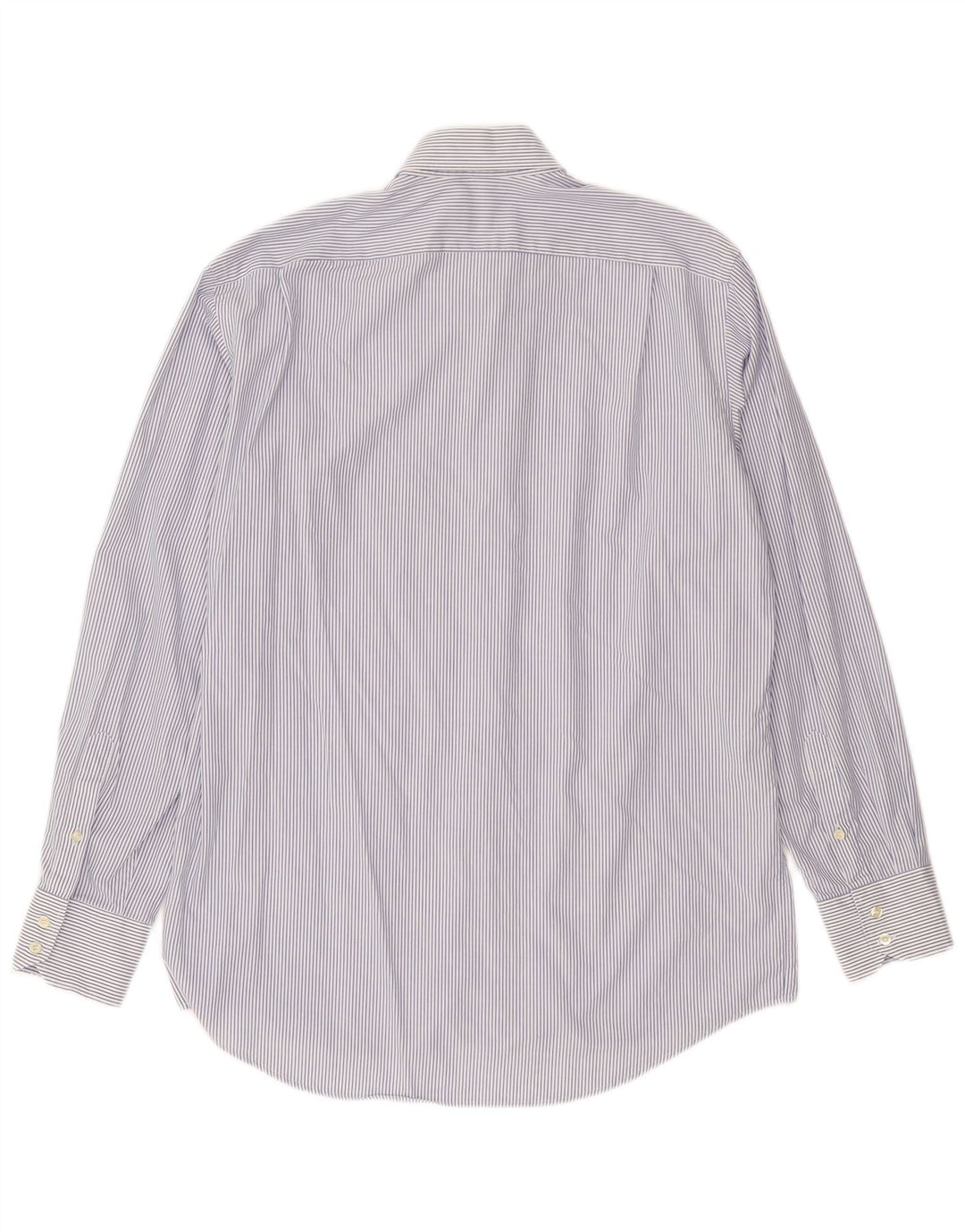 Koszula męska Lacoste, rozmiar 40, bawełniana w średnie granatowe paski