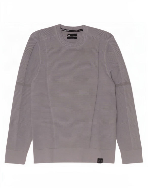 Męski sweter z okrągłym dekoltem Under Armour, mały, niebieski