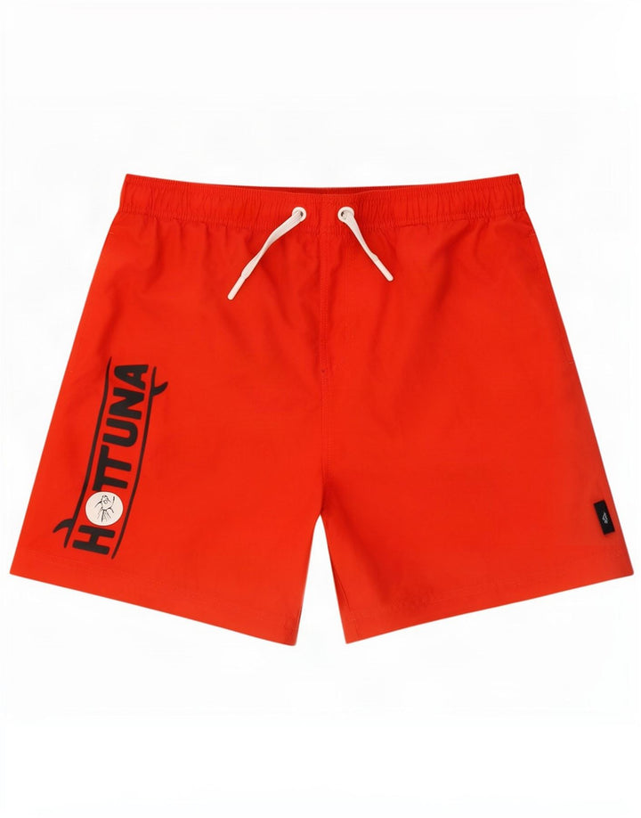 Męskie spodenki kąpielowe Hot Tuna Medium Red Polyester