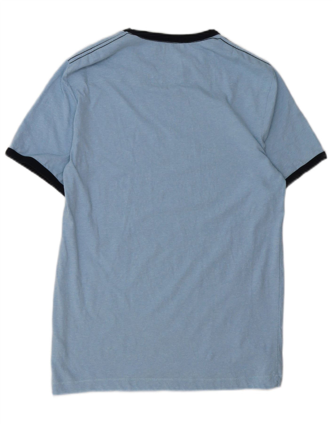 T-shirt męski FRENCH CONNECTION, mały, niebieski, bawełniany