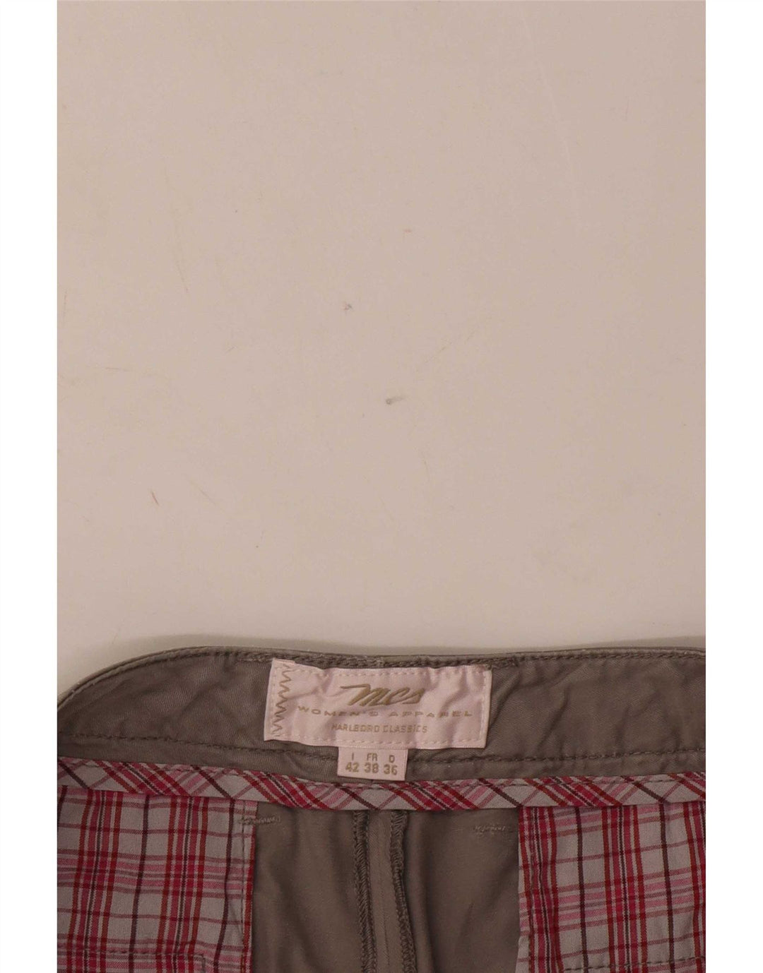 Damskie spodenki Chino Marlboro Classics IT 42 Medium W34 Szare