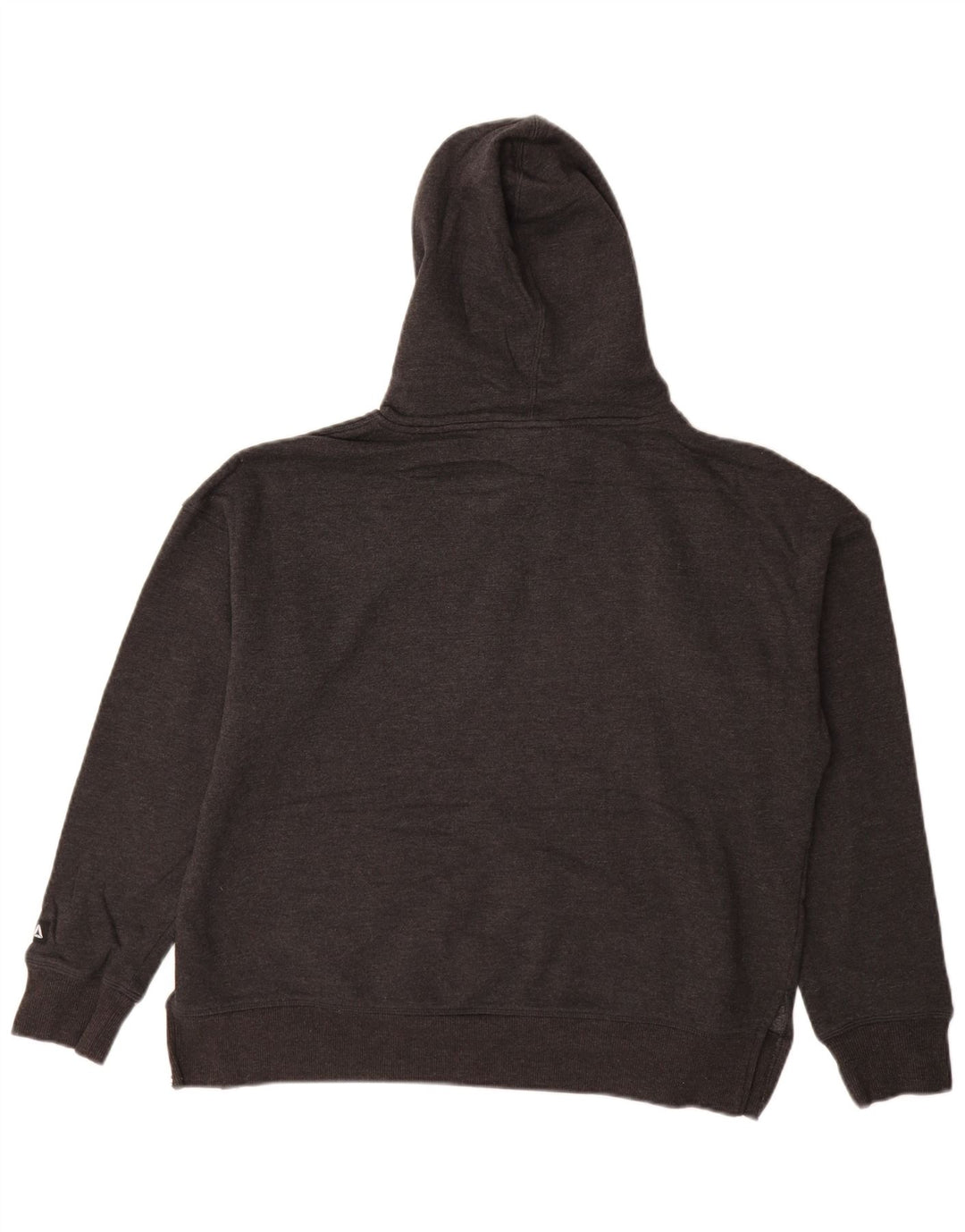 Damski sweter z kapturem Reebok Oversize z grafiką UK 14, średnioszary, bawełniany