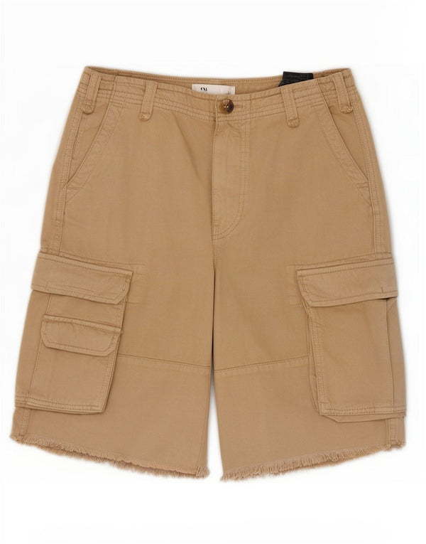 Spodenki cargo damskie Zara EU 36 XS W26 beżowa bawełna