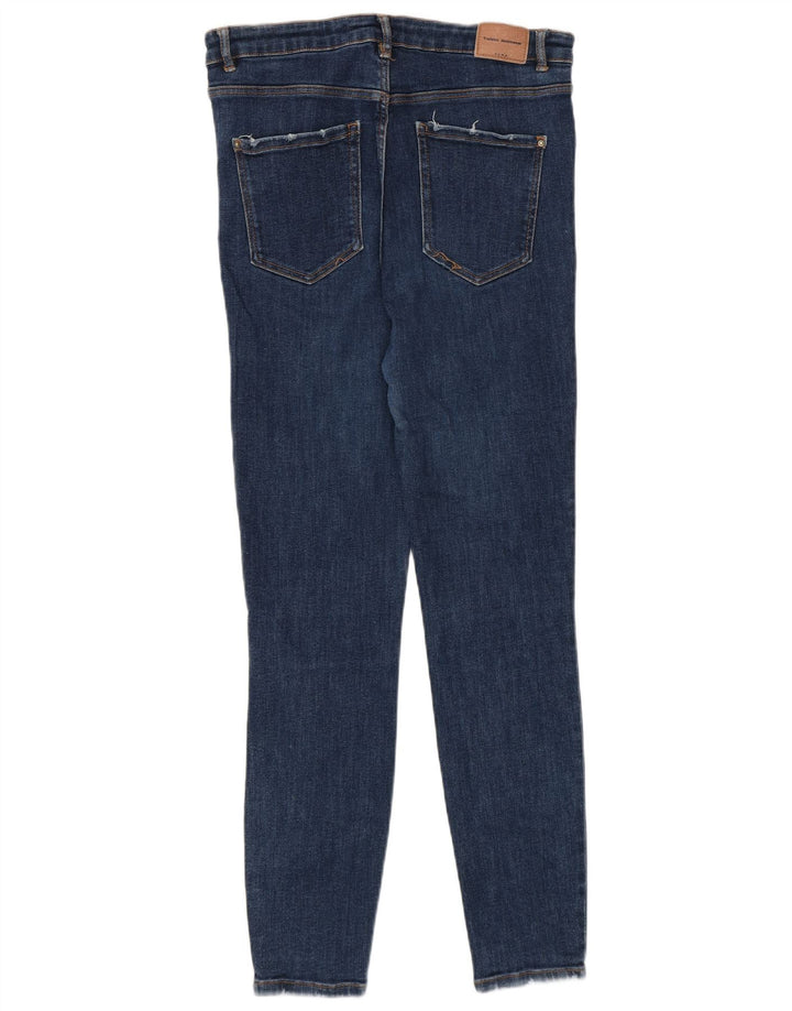 Jeansy damskie Zara Skinny EU 42 Large W32 L27 Niebieskie