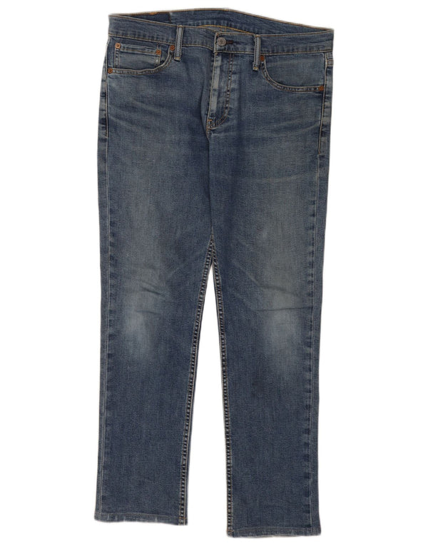 Męskie jeansy Levi's 511 Slim W32 L29 Niebieska bawełna