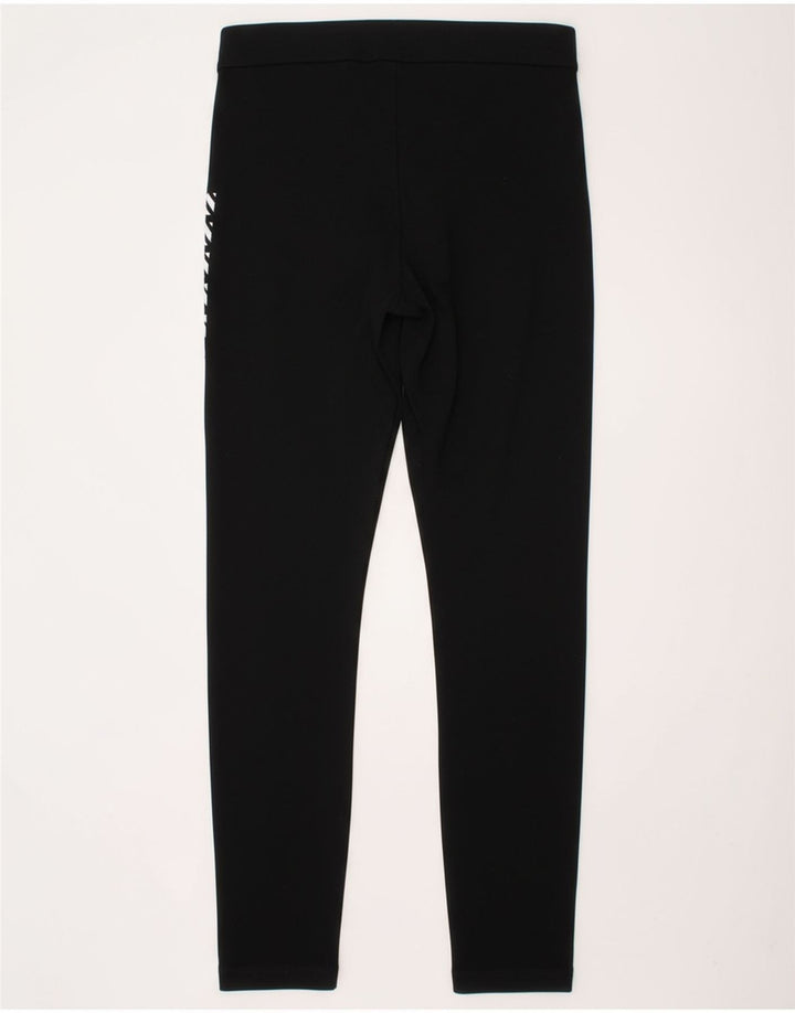 PUMA Girls Graphic Leggings 11-12 Years  Black
