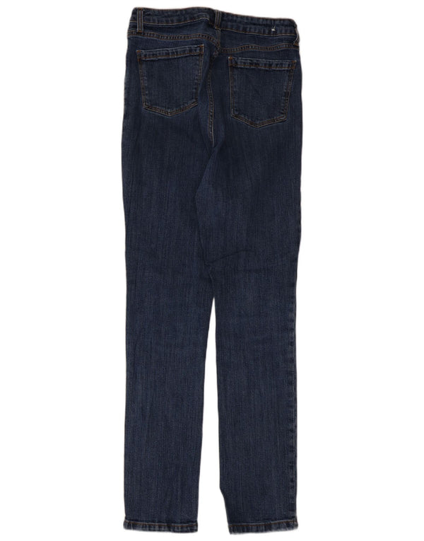 Damskie jeansy slim John Lewis UK 10 Small W28 L29 Niebieskie bawełniane