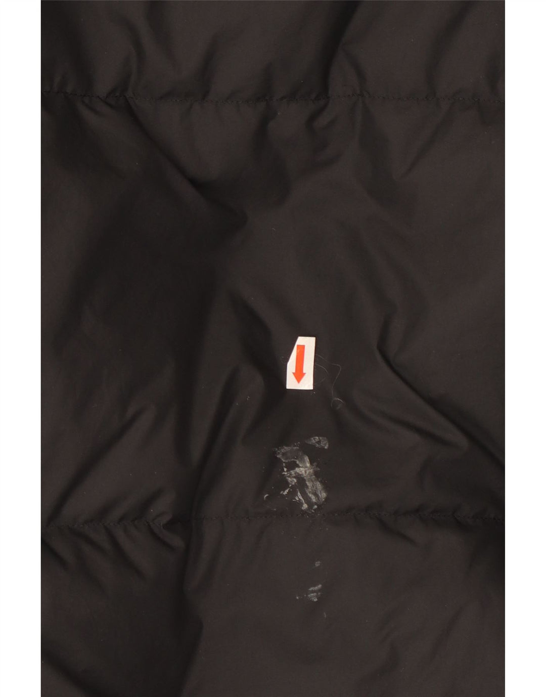 Męska wyściełana kurtka z kapturem Nike UK 40, duża, czarna, poliestrowa