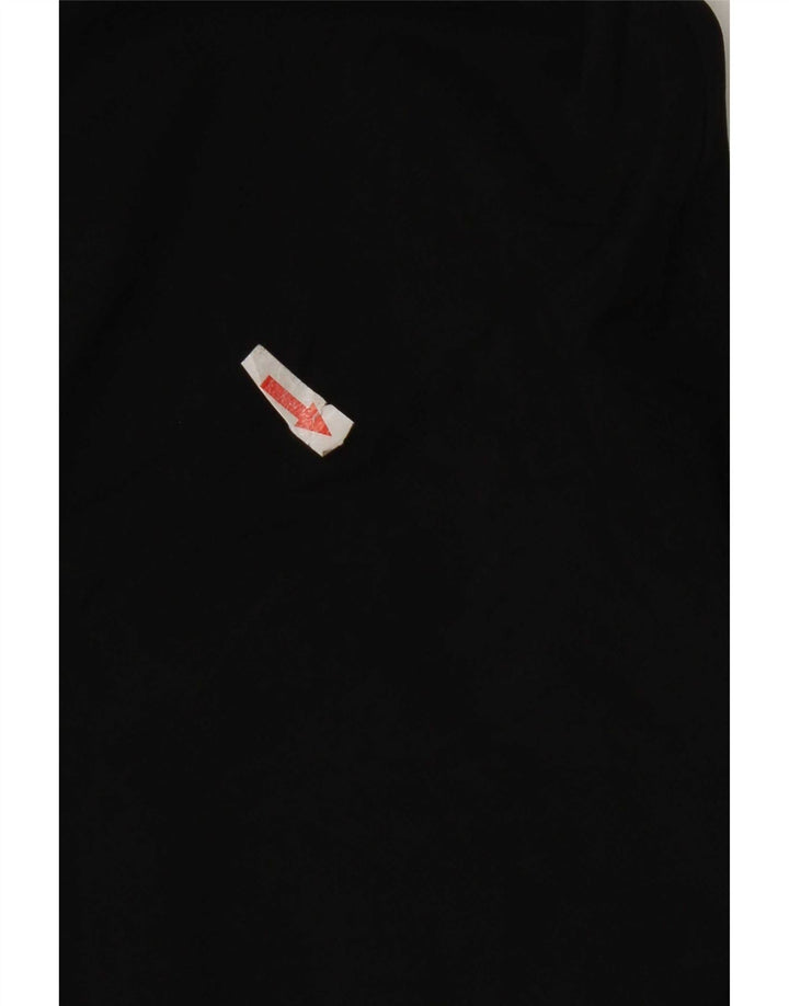 Męskie proste spodnie chino Calvin Klein W42 L33 Czarny poliester