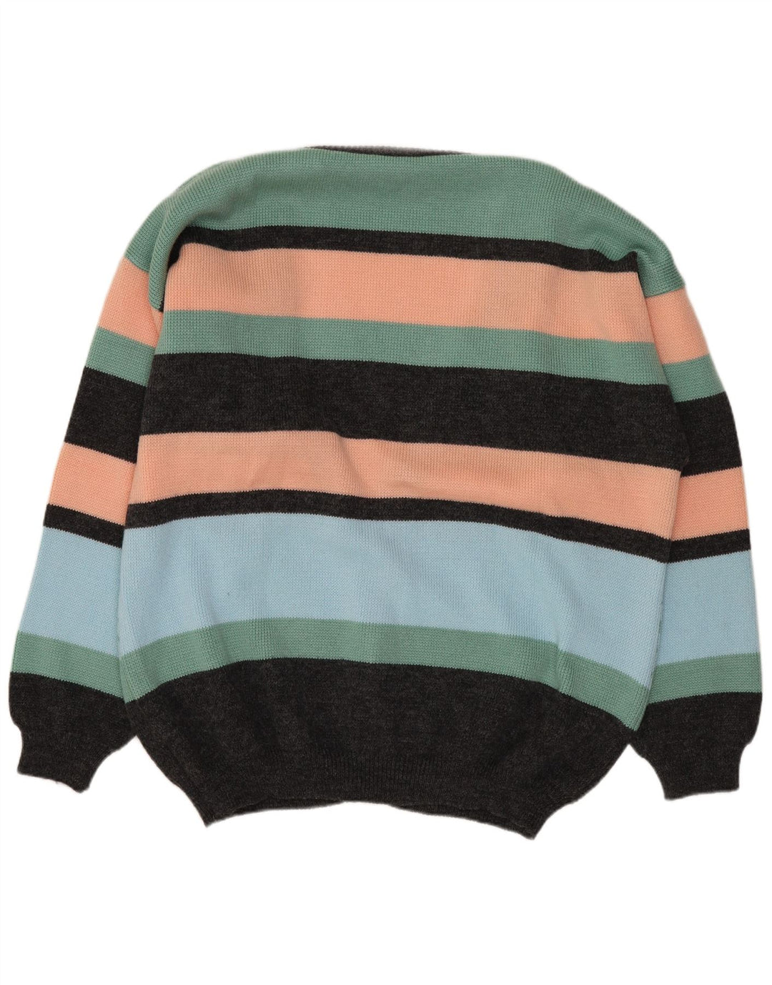 Męski sweter rozpinany VINTAGE IT 52/54 Duży, wielokolorowy Fair Isle