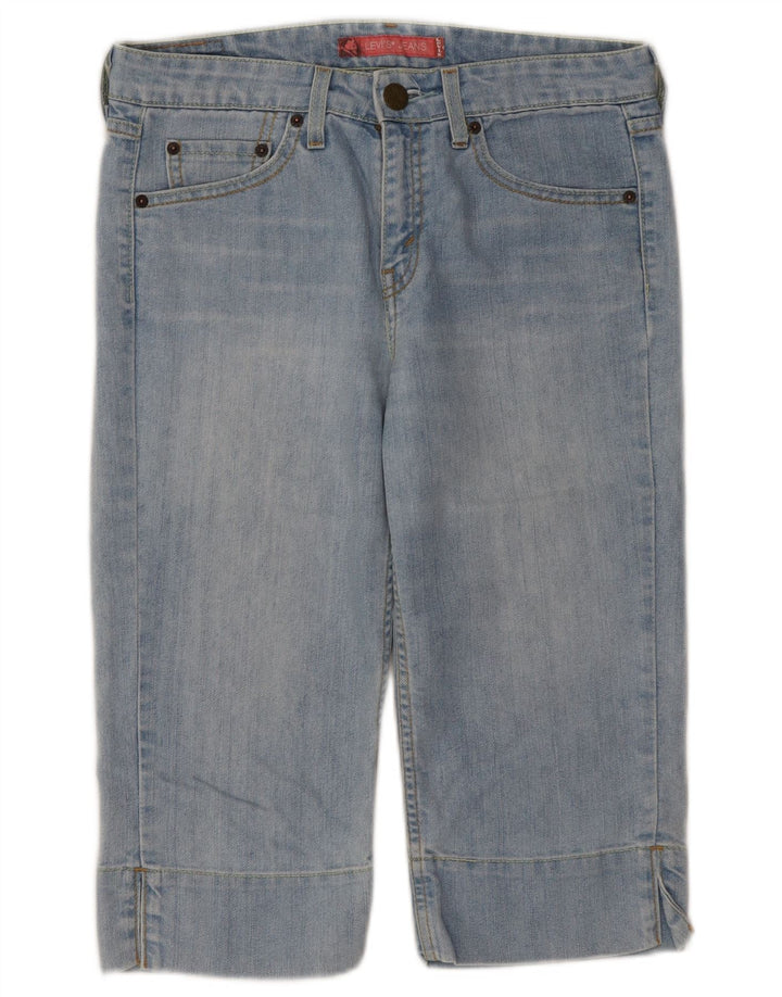 Damskie spodenki jeansowe Levi's Bermudy US 9 Medium W32 Blue Ramie