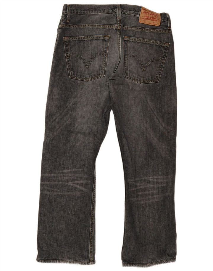 Męskie jeansy Levi's 507 Bootcut W33 L28 Szare