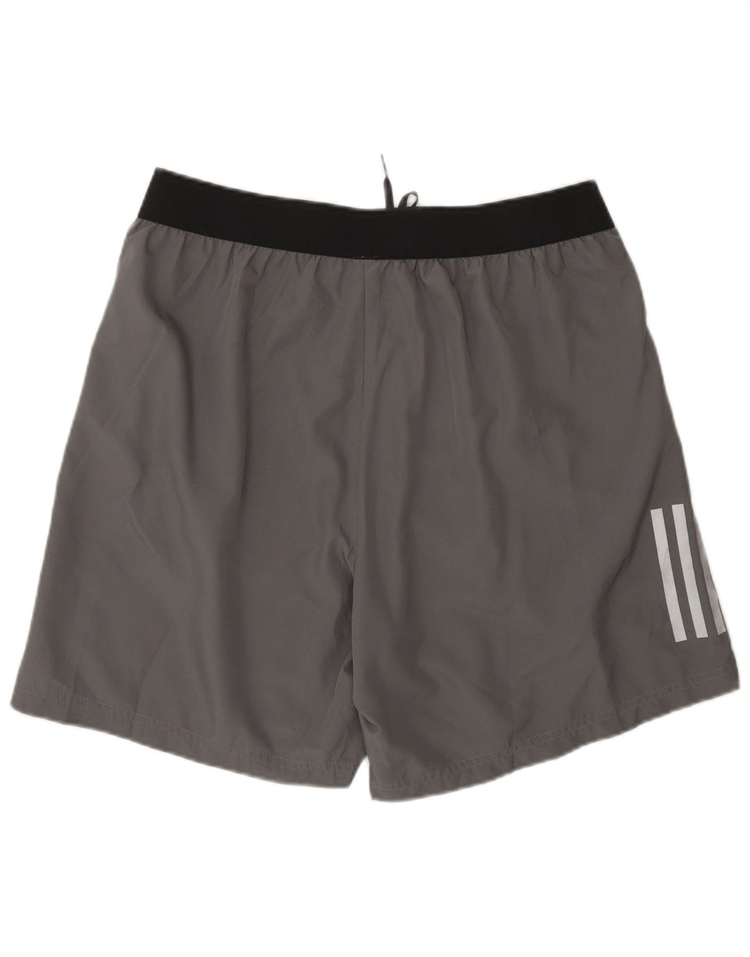 Męskie spodenki sportowe Adidas Aeroready, duże, szare, z blokami kolorów, poliestrowe