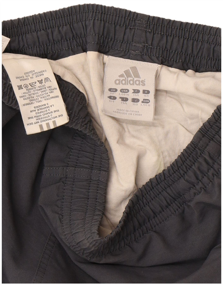 Chłopięce spodenki sportowe Adidas 13-14 lat Szary poliester