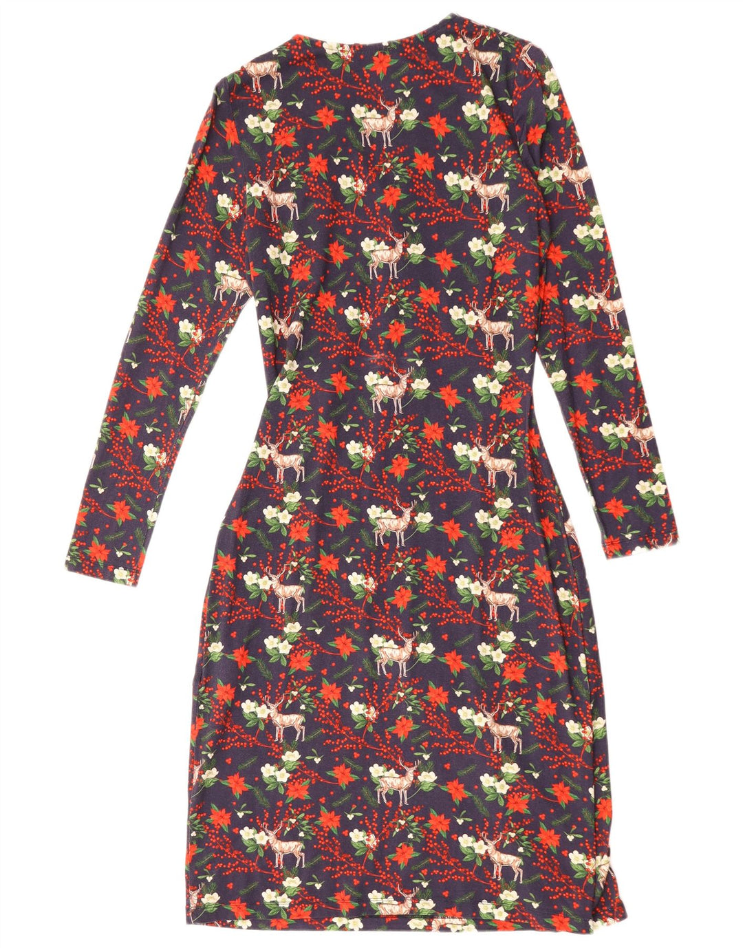 Sukienka damska Joe Browns UK 8 Small, granatowa, w kwiaty, wiskoza