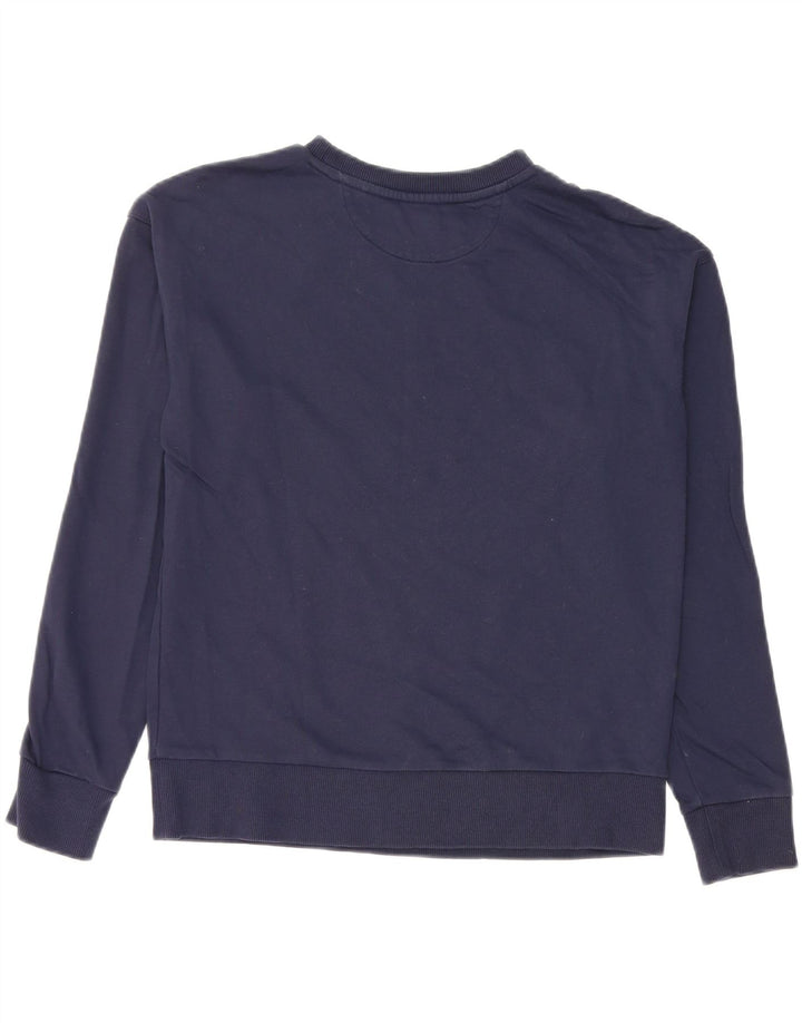 Damska bluza oversize Hugo Boss Graphic UK 10, mała, granatowa