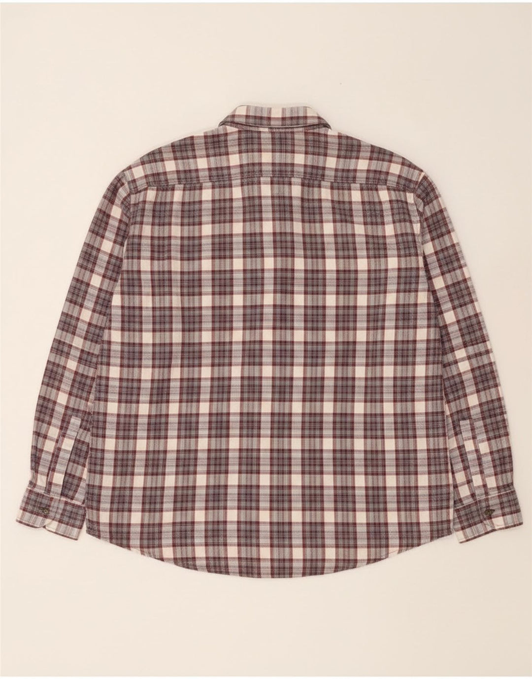 Męska koszula flanelowa European Project XL, szara, bawełniana krata