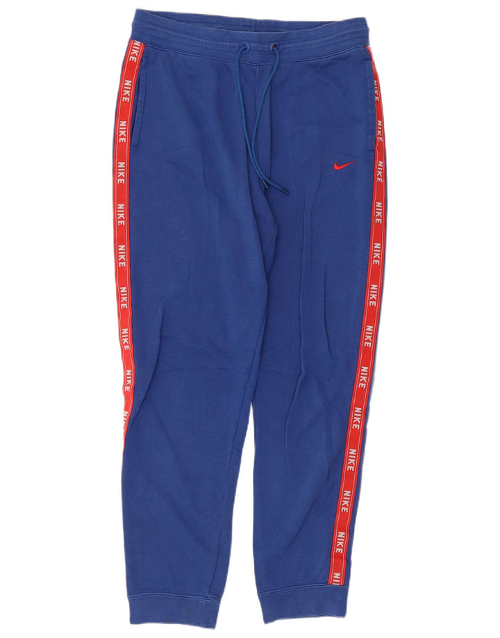 Męskie spodnie dresowe Nike Graphic Dresy Joggery w kolorze średnioniebieskim