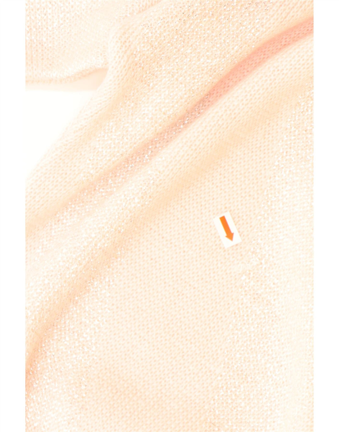 YESSICA Damski sweter z dekoltem w łódkę EU 44 XL Różowy Chevron Akryl