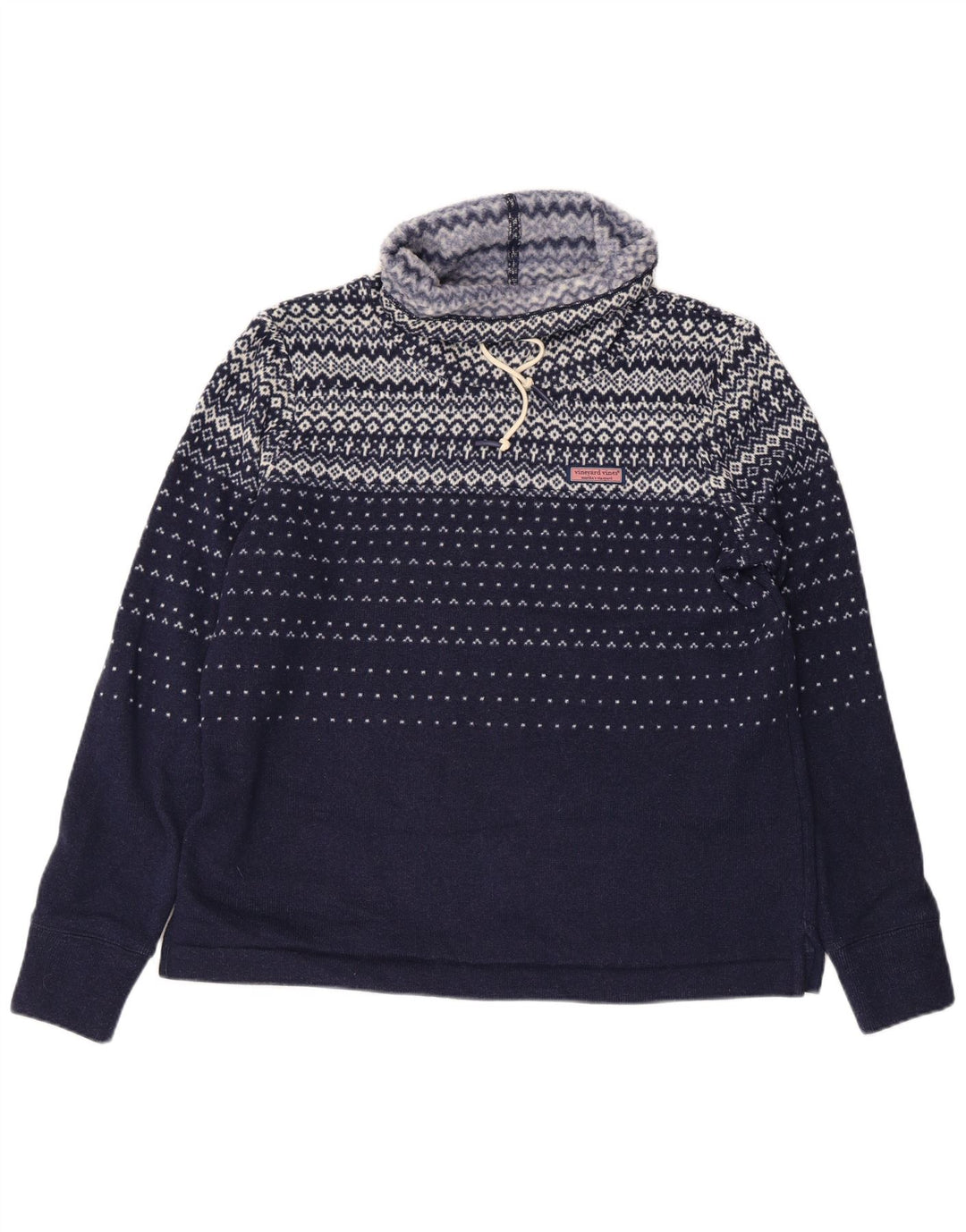 Bluza damska VINEYARD VINES UK 14 Średni granat Fair Isle