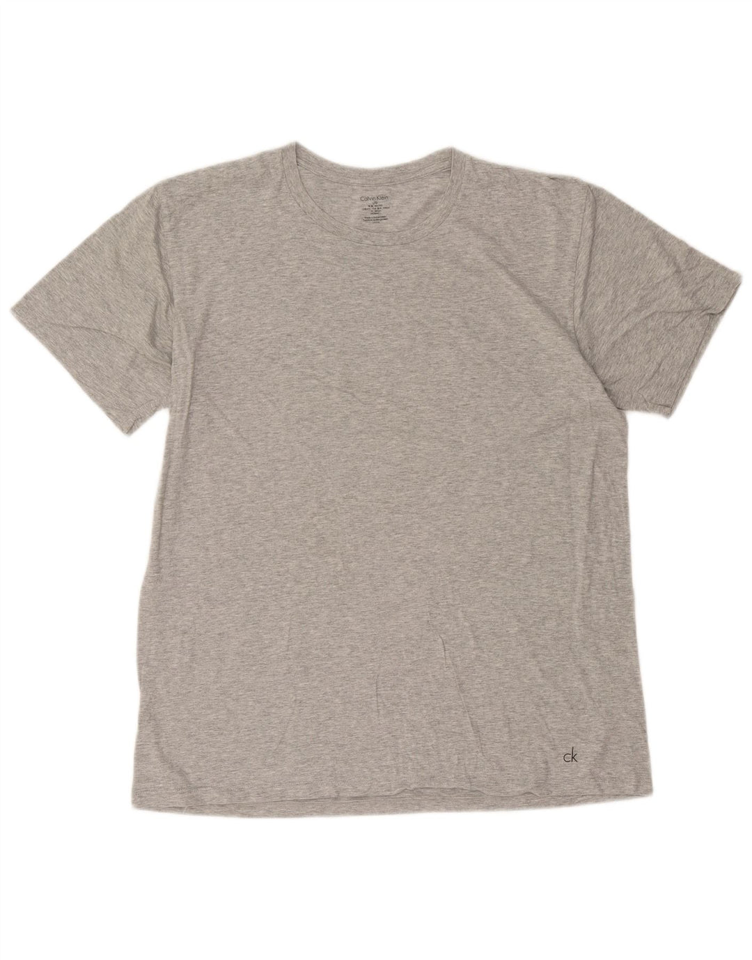 Męski T-shirt Calvin Klein, duży, szary, nakrapiany