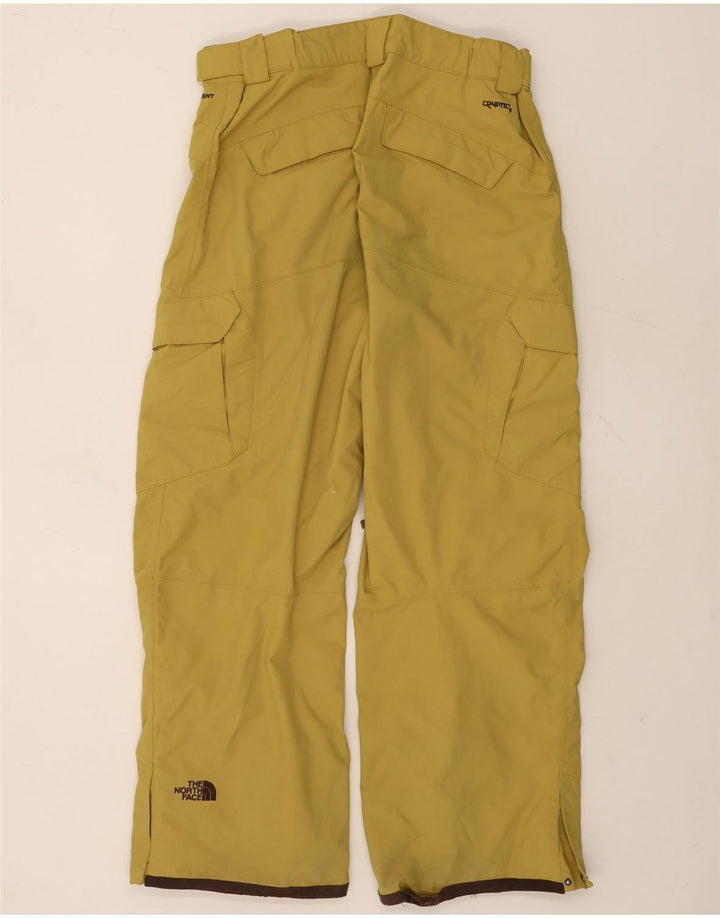 Męskie spodnie narciarskie The North Face Cargo, duże, żółte, nylonowe