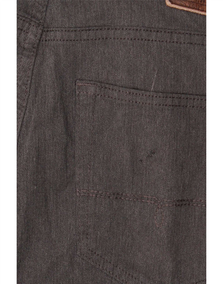Męskie spodnie casual Marks & Spencer Blue Harbor Straight W36 L33 Szare