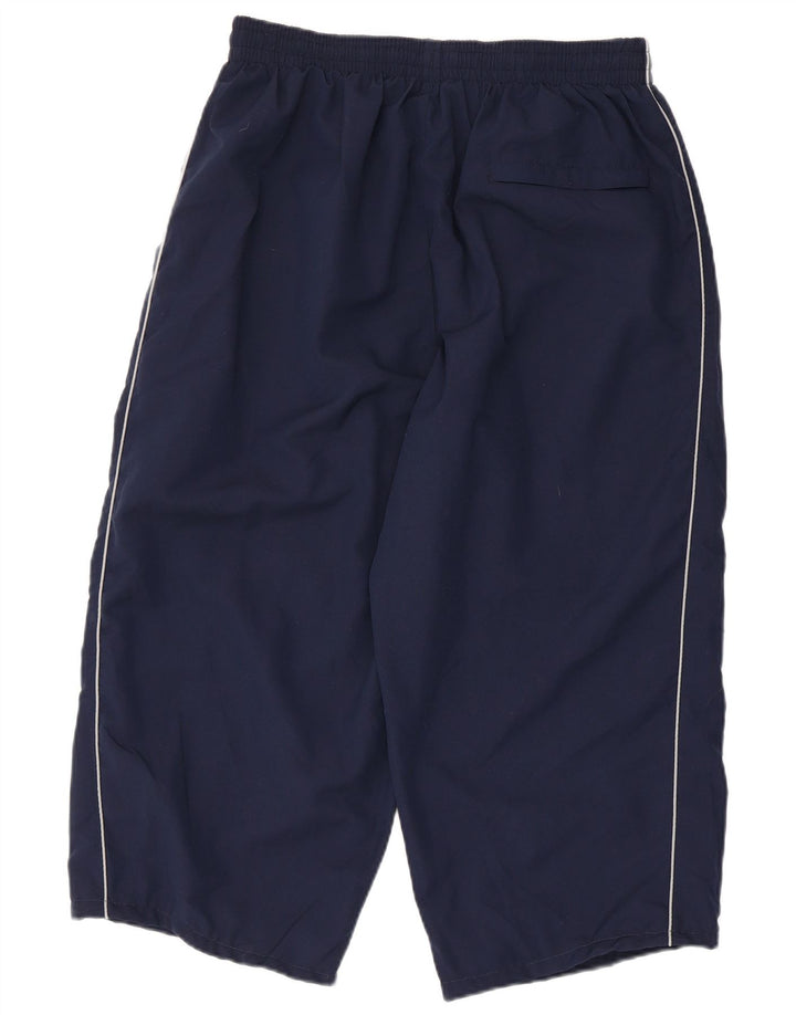 Męskie spodnie dresowe Capri Umbro XL, granatowe, poliestrowe