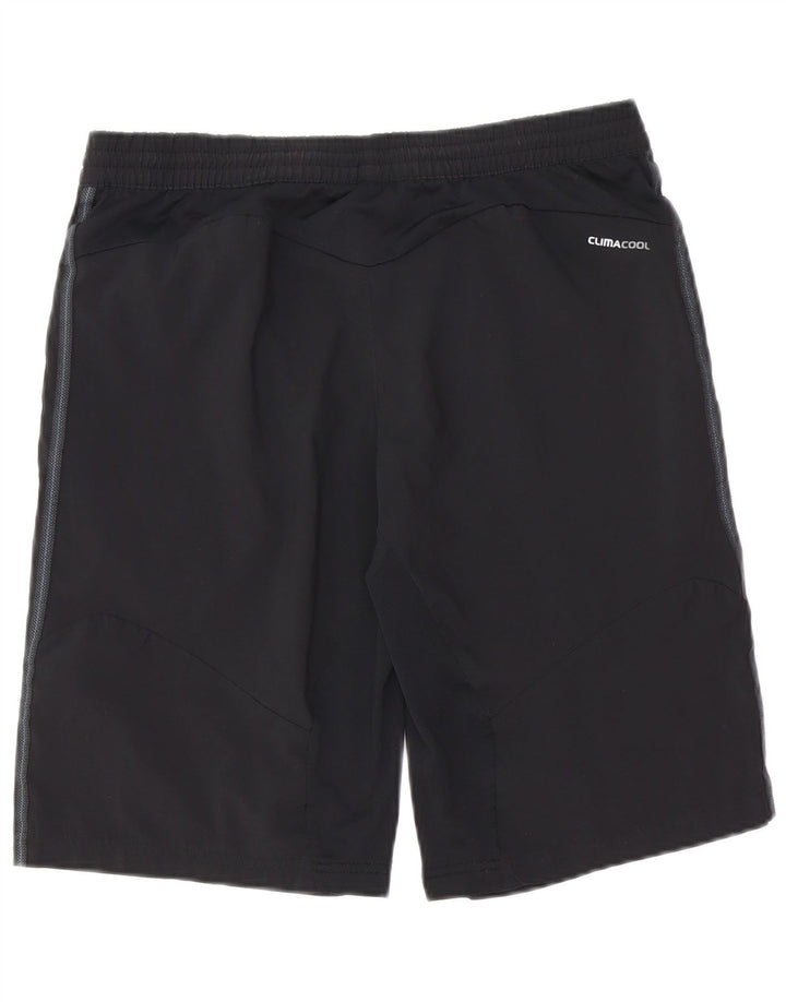 Męskie spodenki sportowe Adidas Climacool, małe, czarne, poliestrowe