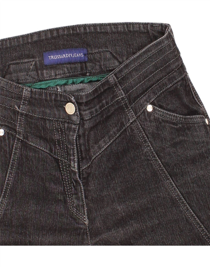 TRUSSARDI Womens Slim Jeans W28 L31  Black Vintage Trussardi and Second-Hand Trussardi from Messina Hembry 
